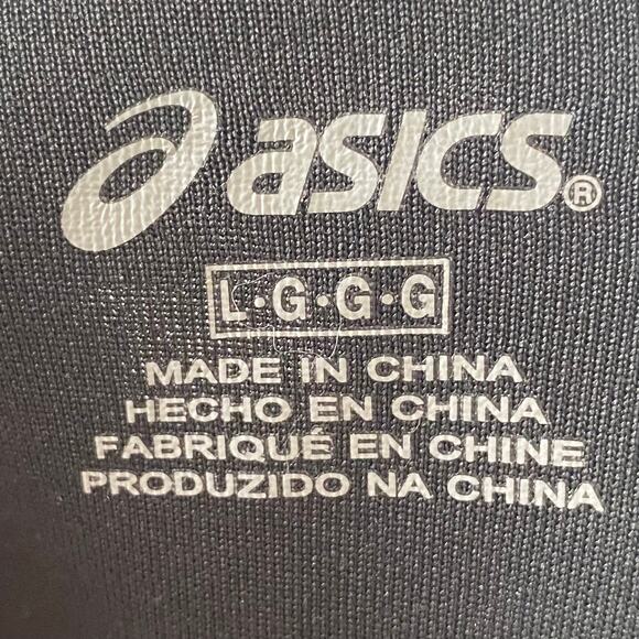 NEW ASICS Junior's Cali Track Sports Jacket Black Size Large Full Zip Soccer - Picture 4 of 5